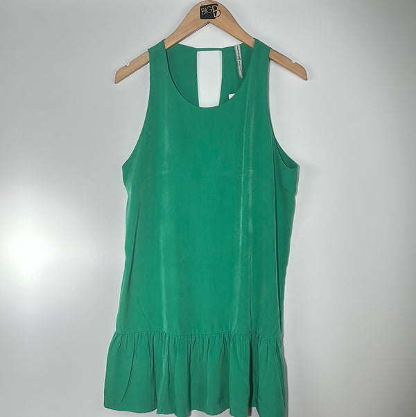 Green Goddess' Halter Dress